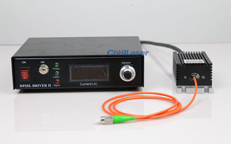 single mode fiber coupled laser